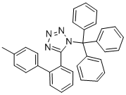 CAS:124750-53-4 | 5-(4′-Methylbiphenyl-2-yl)-1-trityl-1H-tetrazole | C33H26N4