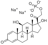 CAS:125-02-0 | Prednisolone phosphate sodium | C21H27Na2O8P