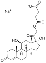 CAS:125-04-2 | Hydrocortisone sodium succinate | C25H33O8.Na