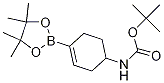 CAS:1251732-64-5 | tert-butyl 4-(4,4,5,5-tetramethyl-1,3,2-dioxaborolan-2-yl)cyclohex-3-enylcarbamate | C17H30BNO4