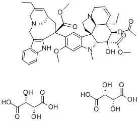 CAS：125317-39-7 | Vinorelbine tartrate | C53H66N4O20