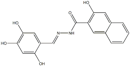 CAS:1256493-34-1 |2-Naphthalenecarboxylic acid, 3-hydroxy-, 2-[(2,4,5-trihydroxyphenyl)Methylene]hydrazide