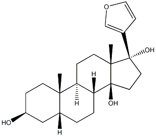 CAS:156722-18-8 | (3S,5R,8R,9S,10S,13R,14S,17R)-17-(3-furyl)-10,13-dimethyl-2,3,4,5,6,7, 8,9,11,12,15,16-dodecahydro-1H-cyclopenta[a]phenanthrene-3,14,17-triol