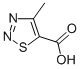 4-Methyl-1,2,3-thiadiazole-5-carboxylic acid
