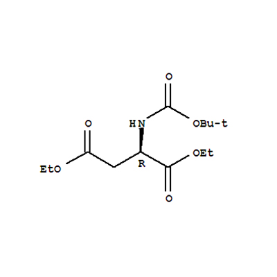 CAS:124184-67-4 | D-Aspartic acid, N-[(1,1-dimethylethoxy)carbonyl]-, 4-methyl ester | C10H17NO6 Featured Image