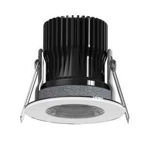 Professional Design Cob Gimbal Led Downlight -<br />
 Super Bright COB LED Fire-rated Downlight Interchangeable Glass Bezels - Radiant Lighting