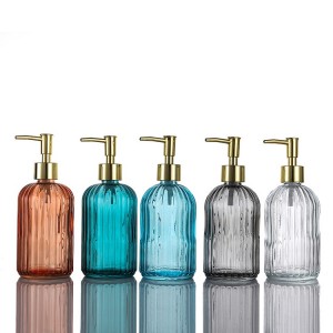PriceList for Best Glass Water Bottle - Refillable Liquid Hand Soap Dispenser for Bathroom – Lena Glass