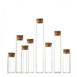 Cork Stopper Glass Bottle Vials Jars with Cork Wishing Bottle Wedding Favor