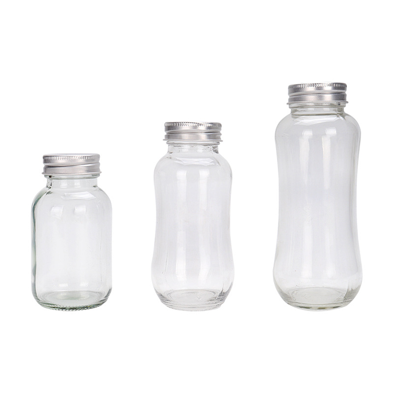 Wholesale 150ML 200ML 280ML Cute Glass Water Bottle Customized Bottle Featured Image