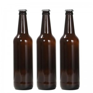 Beer Bottles 8 Oz 12 Oz 16 Oz Amber Glass Wine Bottles Creative Brown Beer Brewing Bottles for Home Brew