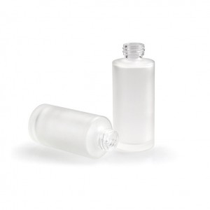 Empty Refillable Glass Lotion Bottles Pump Press Bottle Cosmetic Container Dispenser for Foundation Essential Oils Cream