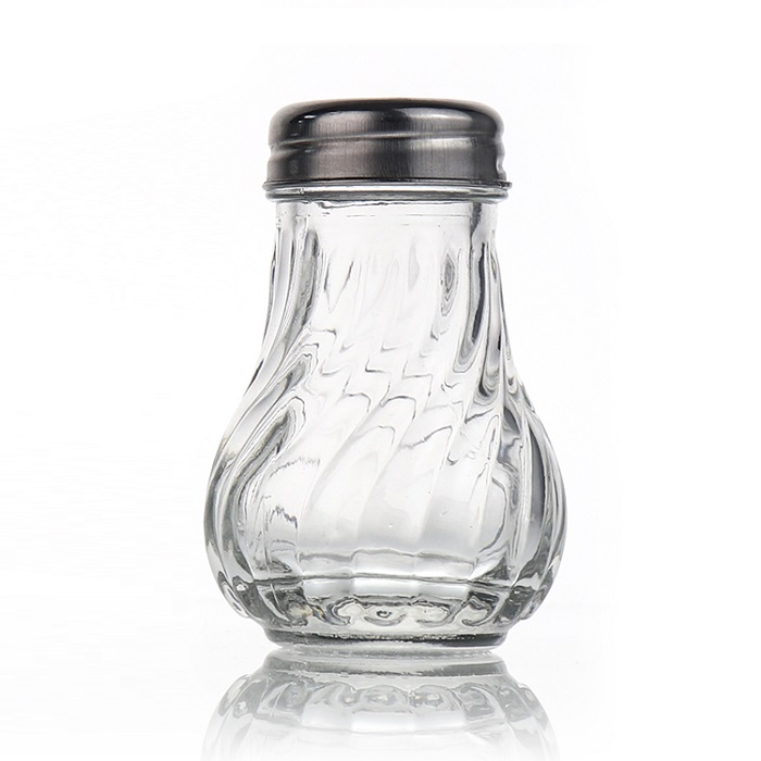 30ML 50ML Mini Spice Salt Pepper Seasoning Shaker Jar for BBQ Cooking Glass Bottle Kitchen