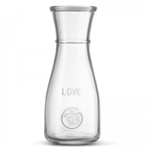 Wide Mouth Cold Juice Glass Bottle 350ML 500ML
