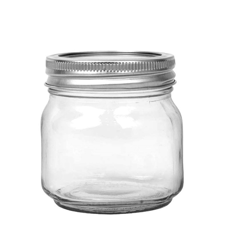 8oz 250ml Clear Glass Mason Jars With Regular Lids Jars for Canning Spice,Honey, Jam, Herb Featured Image