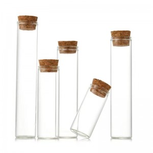 Cork Stopper Glass Bottle Vials Jars with Cork Wishing Bottle Wedding Favor