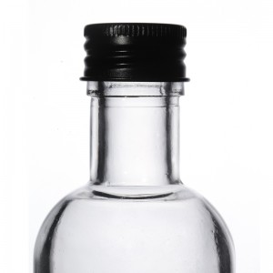 100ML Mini Glass Wine Bottles Liquor Bottles with Lids