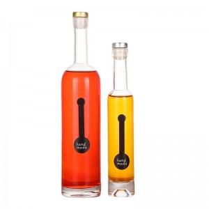 375ML 500ML 700ML Glass Wine Bottle With Cork