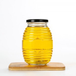 500g 1000g Glass Honey Jars for Spice Herbs Jam