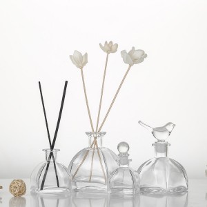 Empty 50ML 100ML 150ML 250ML Aromatherapy Reed Diffuser Fragrance Glass Bottle