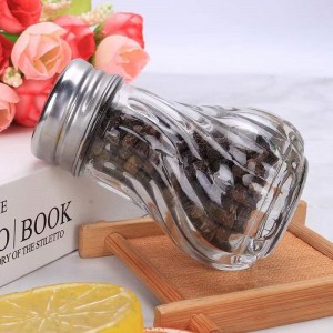 30ML 50ML Mini Spice Salt Pepper Seasoning Shaker Jar for BBQ Cooking Glass Bottle Kitchen