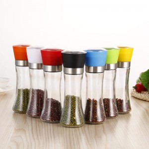200ML Tall Glass Salt and Pepper Shakers