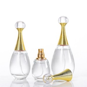 30ML 50ML 100ML Refillable Empty Perfume Glass Bottles with Sprayer for Liquid Dispenser