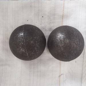 Grinding steel ball with high chrome alloyed material