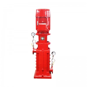 vertical multi-stage fire-fighting pump