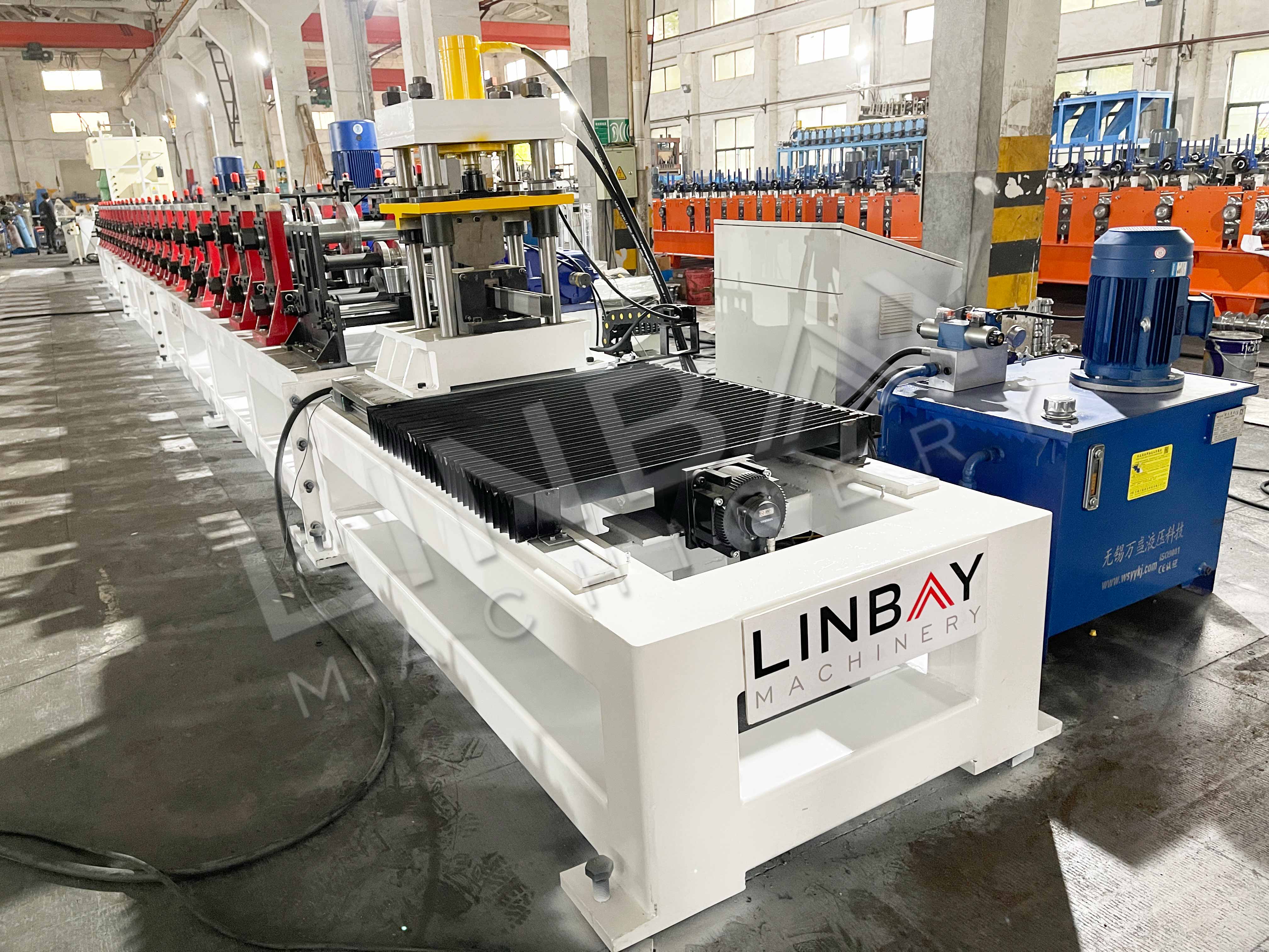 LINBAY-Ekspor Mesin Roll Forming dan Mesin Slitting ke Irak