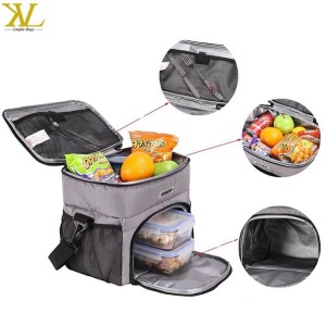 Reusable Washable Fitness Meal Prep Insulated Cooler Bag