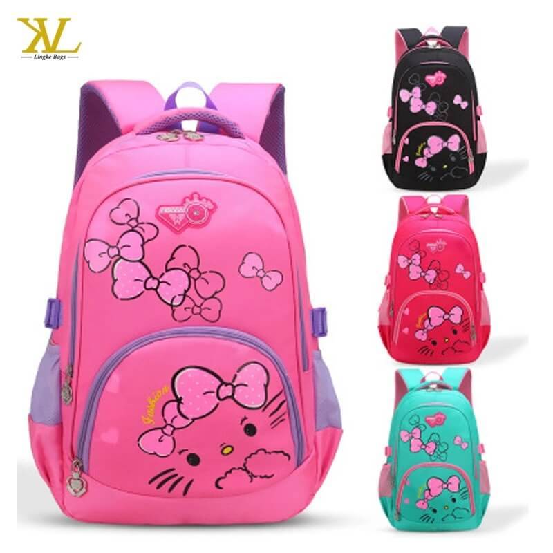 Kilang borong Kanak-kanak Murah Girl School Backpack Untuk sekolah rendah Image ditampilkan