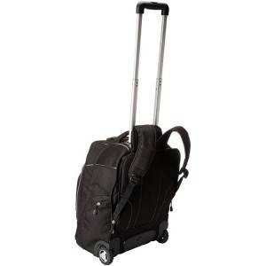 2018 Quanzhou Trolley Travel School Bag Backpack Laptop With Wheels, Laptop Bag With Trolley Strap