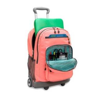 20 collu Rolling Laptop Backpack, vairumtirdzniecība Ratiņi Wheeled Mugursoma Bag