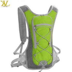 Custom Outdoor Waterproof Running Bag Nylon Hydration Pack With 2l Water Bladder
