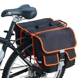bolsa de suministro de mensajero en bicicleta