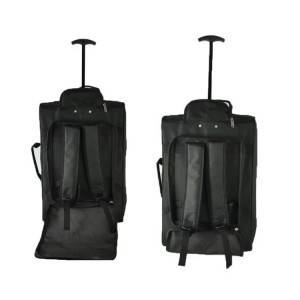 Cabin 18 rolling laptop bag with trolley strap, travel trolley laptop bag women