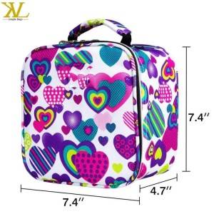 Kids Cartoon Lunch Bag Insulted Lunch Box Tote Reusable Thermal Lunch Kit For School