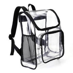 Clear transparent backpack bags