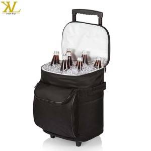 Large Insulated Thermal Portable Rolling Cooler on Wheels