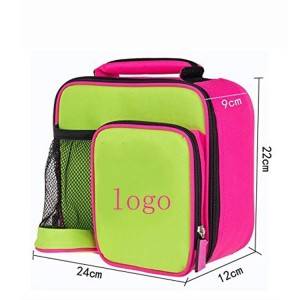 Insulated Lunch Box Bag For Baby Girl School Bag Thermal Cooler Lunch Bag