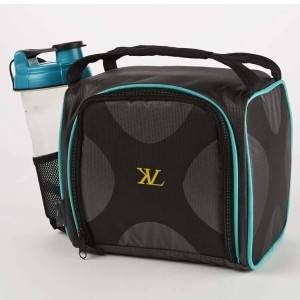 Six Leak-proof Containers Fitness Cooler Meal Prep Bag Insulated Cooler Bag
