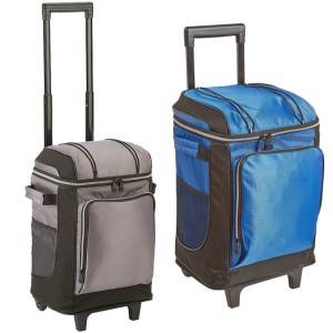 Rolling Cooler Bag With Wheels For Outdoor Soft Cooler Hard Liner Insulated Picnic Bag