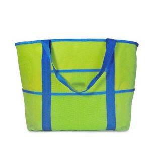 Wholesale Custom Cheap Fashion Swimming Mesh Beach Bag Tote