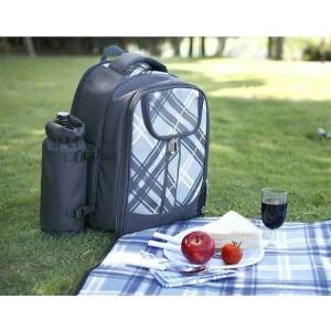 4 Person Outdoor Insulated Picnic Time Cooler Compartment Backpack Bag, Lunch Cooler Bag