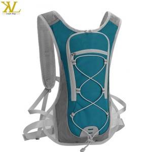 Custom Outdoor Waterproof Running Bag Nylon Hydration Pack With 2l Water Bladder