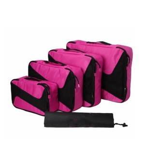 Travel Storage Bag Set, Customized 4pcs Set Travel Luggage Organizer Bag