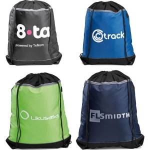 Two compartment Gym Sack Drawstring Bag, Sports drawstring bag