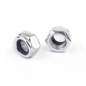 Factory source Customized Stainless Steel Nylon Hex Fingerboard Lock Nut