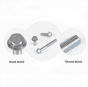 High quality factory price Hex Flange Bolt DIN6921