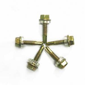 Direct Sales High Quality Hex Head Flange Self drilling Screws